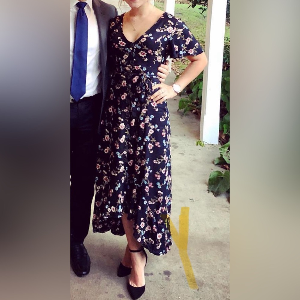 Francesca’s Blue Rain Dress